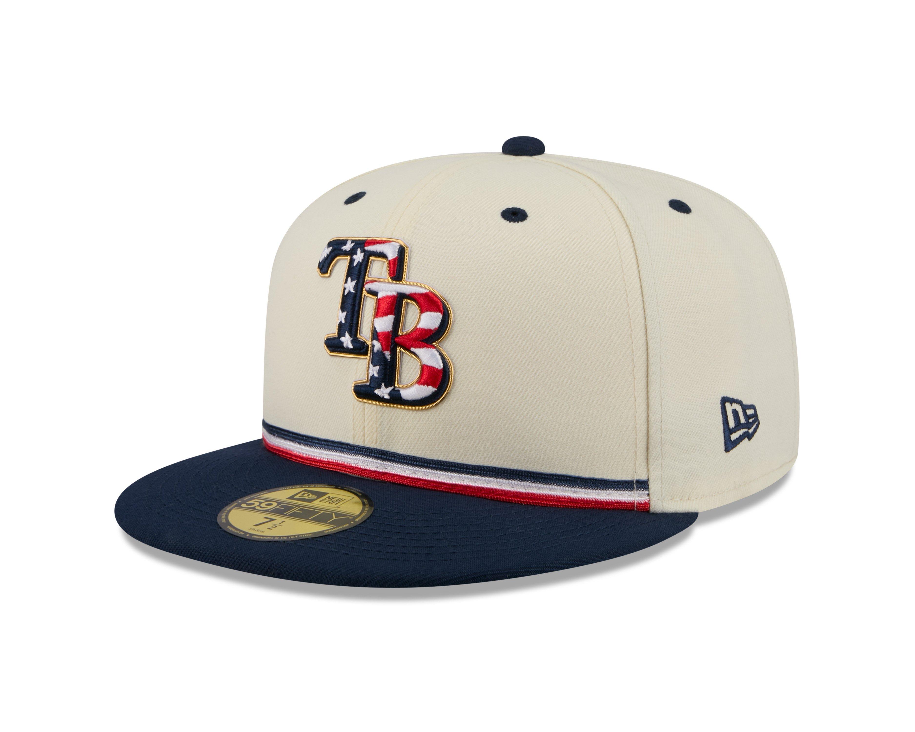 New Era Tampa Bay Rays 59FIFTY 4th of July Fitted Hat - Royal - ROYAL